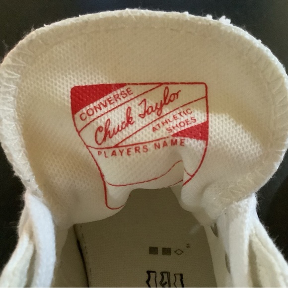 Converse White Platform Sneakers - Picture 11 of 12